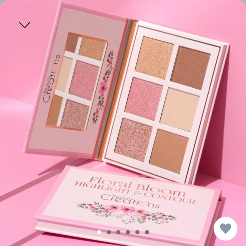 Beauty Creations Floral Bloom Highlight & Contour Palette